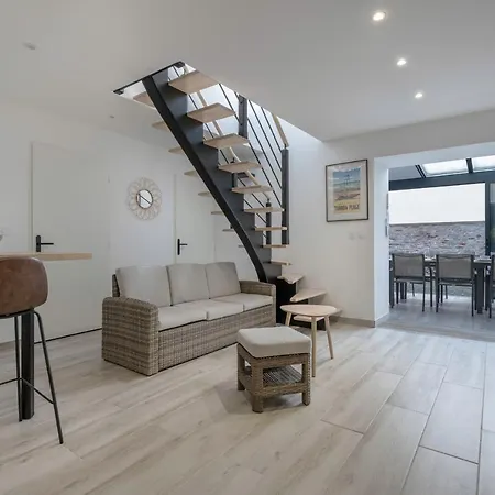 Ferienhaus A 50m De La Plage, Jolie Maison Pour 8 Saint-Michel-Chef-Chef