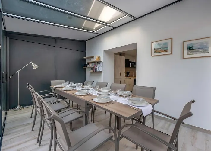 Casa de Férias à 50m De La Plage, Jolie Maison Pour 8