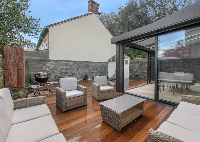 à 50m De La Plage, Jolie Maison Pour 8