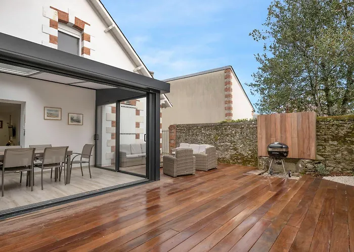 Casa de Férias à 50m De La Plage, Jolie Maison Pour 8