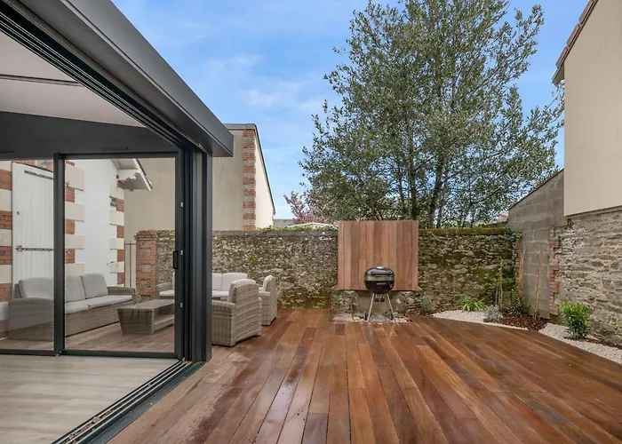 度假居 A 50m De La Plage, Jolie Maison Pour 8 圣米歇尔-谢夫谢夫